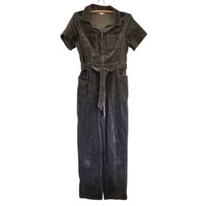 Sunday Edition Junior Women's Corduroy Overalls Bibs Pants Belted Granola Girl
